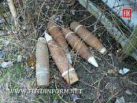 Кіровоградська область: знищено 20 артснарядів
