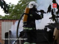 Олександрія: пустощі з вогнем призвели до пожежі