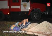 Кіровоград: врятовано пенсіонера на пожежі