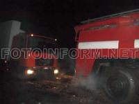 Кіровоград: вантажівка застрягла на узбіччі