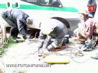 На Кіровоградщині інкасаторський автомобіль потрапив у пастку