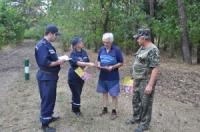 Рятувальники перевірили дотримання правил пожежної безпеки у лісовому масиві Кіровоградського району