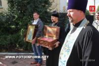 Мощі святих воїнів прибули до Кіровоградщини