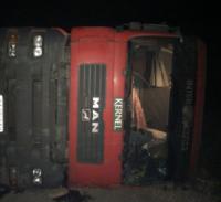 Кіровоградщина: ДТП загинув водій вантажівки
