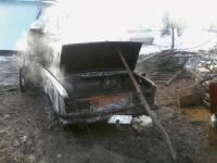 На Кіровоградщині загорілась автівка