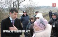 Губернатор Кировоградщины общался с пикетчиками на Киевской трассе