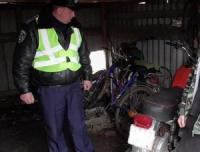 Кіровоградщина: працівники ДАІ розкрили незаконне заволодіння мотоциклом