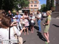 Кировоград: идет ремонт во дворах многоэтажек