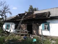 На Кіровоградщині ліквідували пожежу в приватному домоволодінні