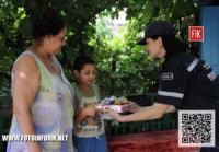 Кіровоградщина: рятувальники відвідали родину переселенців зі Стаханова