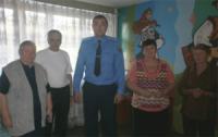 Начальник світловодської міліції відвідав сім’ї переселенців із зони АТО