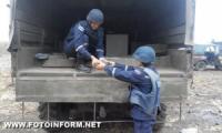 На Кіровоградщині знищено 69 вибухонебезпечних предметів