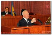 Кировоград: первая сессия городских депутатов седьмого созыва в фотографиях