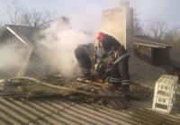 На Кіровоградщині через порушення правил пожежної безпеки виникла пожежа