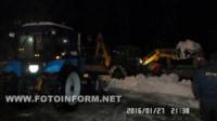 У Кіровограді вивозять сніг,  борються із ожеледицею і протидіють паводку