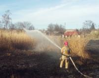 На Кіровоградщині виникли три пожежі на відкритій місцевості