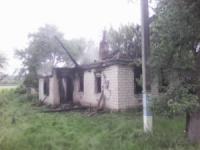 На Кіровоградщині знову ліквідували пожежу у будинку