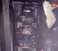 На Кіровоградщині у житловому будинку загорівся холодильник