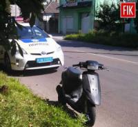 У Кіровограді на вулиці Короленка затримали нетверезого мотоцикліста
