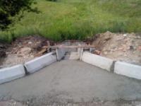Кіровоград: на Завадівці встановили лоток для відводу дощової води