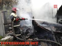 На Кіровоградщині виникла пожежа сінника
