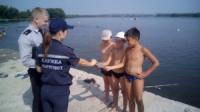 На Кіровоградщині дітей попереджають про небезпечність ігор під водою