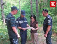 Рятувальники проведи профілактичну роботу на території лісових насаджень Кіровоградщини