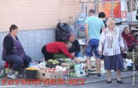 Кропивницкий: в центре города боролись со стихийным рынком