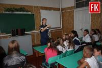 На Кіровоградщині рятувальники продовжують навчати дітей основних правил безпечної життєдіяльності