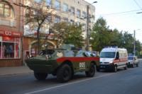 В Кропивницком состоялся парад пожарно-спасательной техники