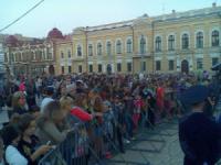 Кропивницкий: праздничный концерт на центральной площади