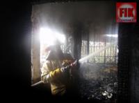 На Кіровоградщині рятувальники приборкали пожежу у житловому будинку