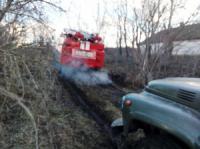На Кіровоградщині рятувальникам довелось відбуксирувати вантажний автомобіль