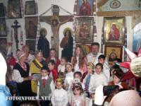 Кропивницкий: Рождество Христово в храме святого Владимира