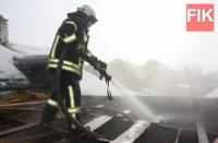 У Кропивницькому рятувальники загасили пожежу господарчої споруди