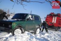 На Кіровоградщині рятувальники надали допомогу по буксируванню автомобіля