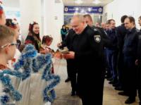 У Кропивницькому до поліцейських завітали щедрувальники