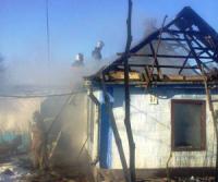 Кіровоградщина: рятувальники загасили пожежу житлового будинку