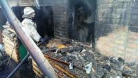 Кіровоградщина: силами вогнеборців ліквідовано пожежу господарчої споруди