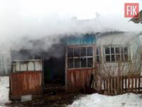 На Кіровоградщині пожежу житлового будинку ліквідовано силами вогнеборців
