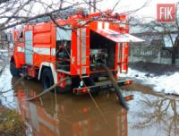 На Кіровоградщині рятувальники тричі надавали допомогу населенню по відкачці талих вод