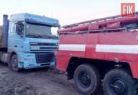 Кіровоградщина: рятувальники допомогли на ускладненій ділянці дороги