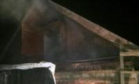 У Онуфріївському районі ліквідовано пожежу господарчої будівлі