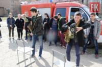 У Кропивницькому учнів вищого професійного училища рятувальники провели акцію