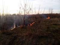 На Кіровоградщині виникло 3 випадки пожеж сухої рослинності
