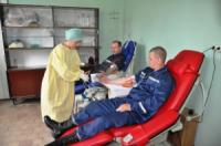 У Кропивницькому рятувальники зробили свій внесок у банк крові
