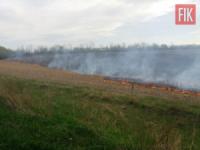 На Кіровоградщині вогнеборці загасили 5 пожеж в екосистемі