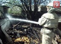 На Кіровоградщині рятувальники ліквідували 3 пожежі господарських споруд