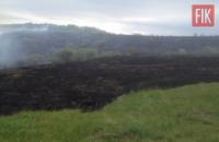 На Кіровоградщині ліквідовано дві пожежі сухої трави