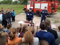 На Кіровоградщині рятувальники провели для школярів акцію